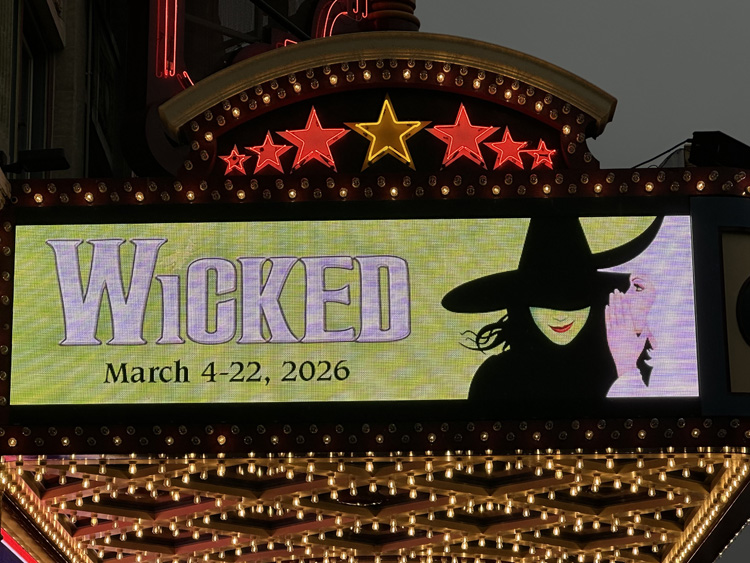 Touro Enjoys 'Wicked' at PPAC - March 22, 2026 